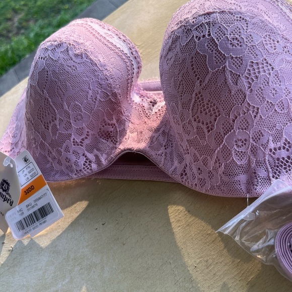 New W Tags b.tempt’d Strapless Bra 32DD - Picture 9 of 10